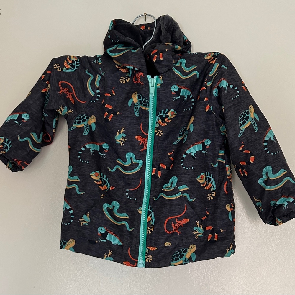 Cute lined hooded jacket